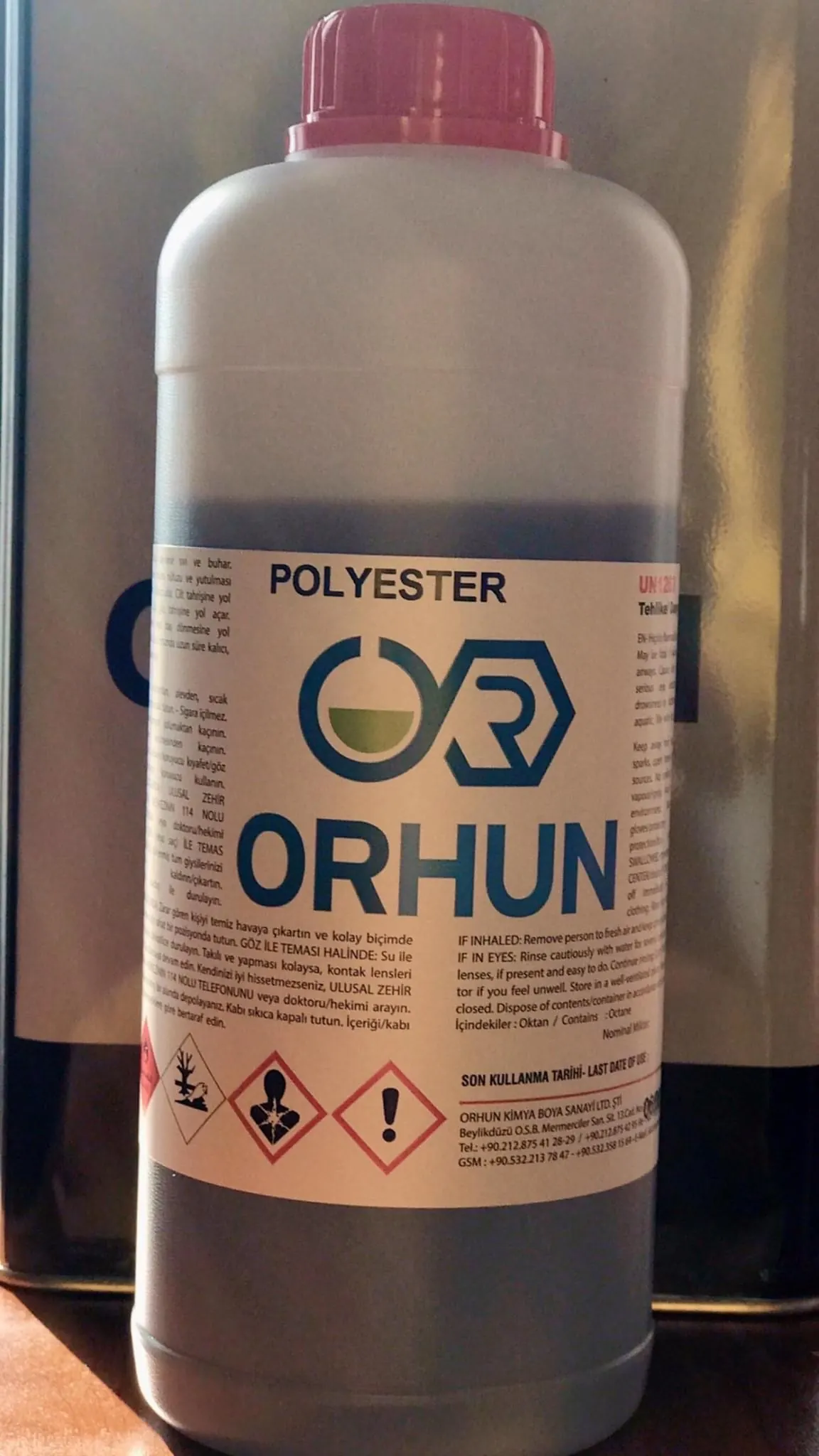 Polyester reçine